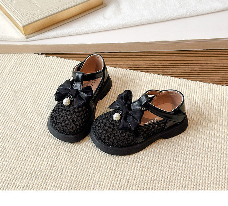 Sapato Infantil Lacinho Pérolas