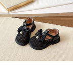 Sapato Infantil Lacinho Pérolas