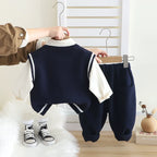 Conjunto Infantil Masculino Ursinho 3 Peças
