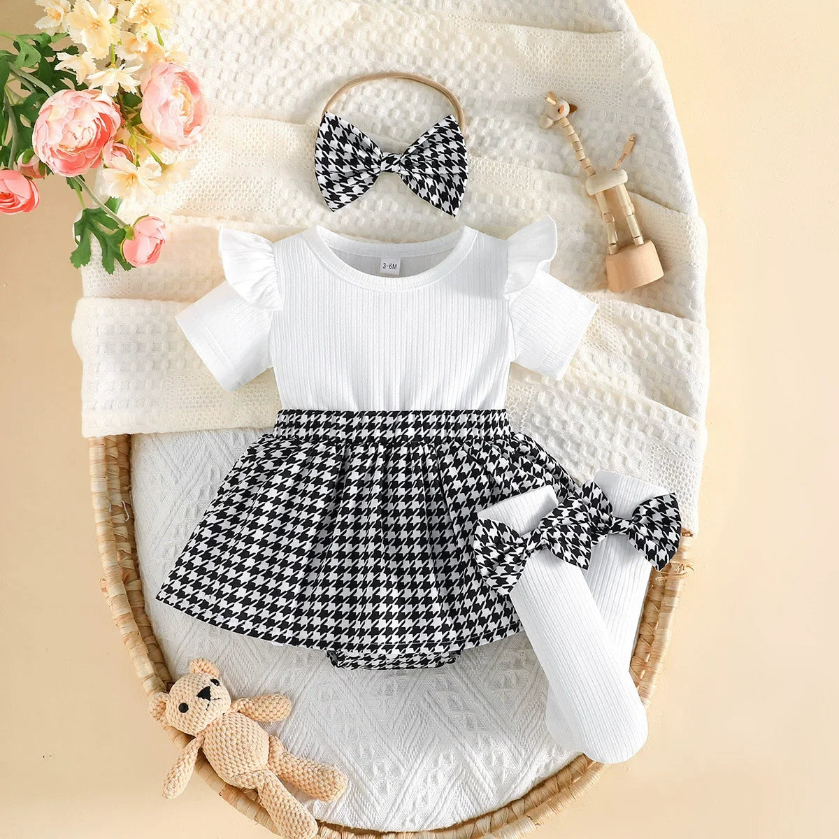 Macacão Infantil Feminino Verão Lacinho