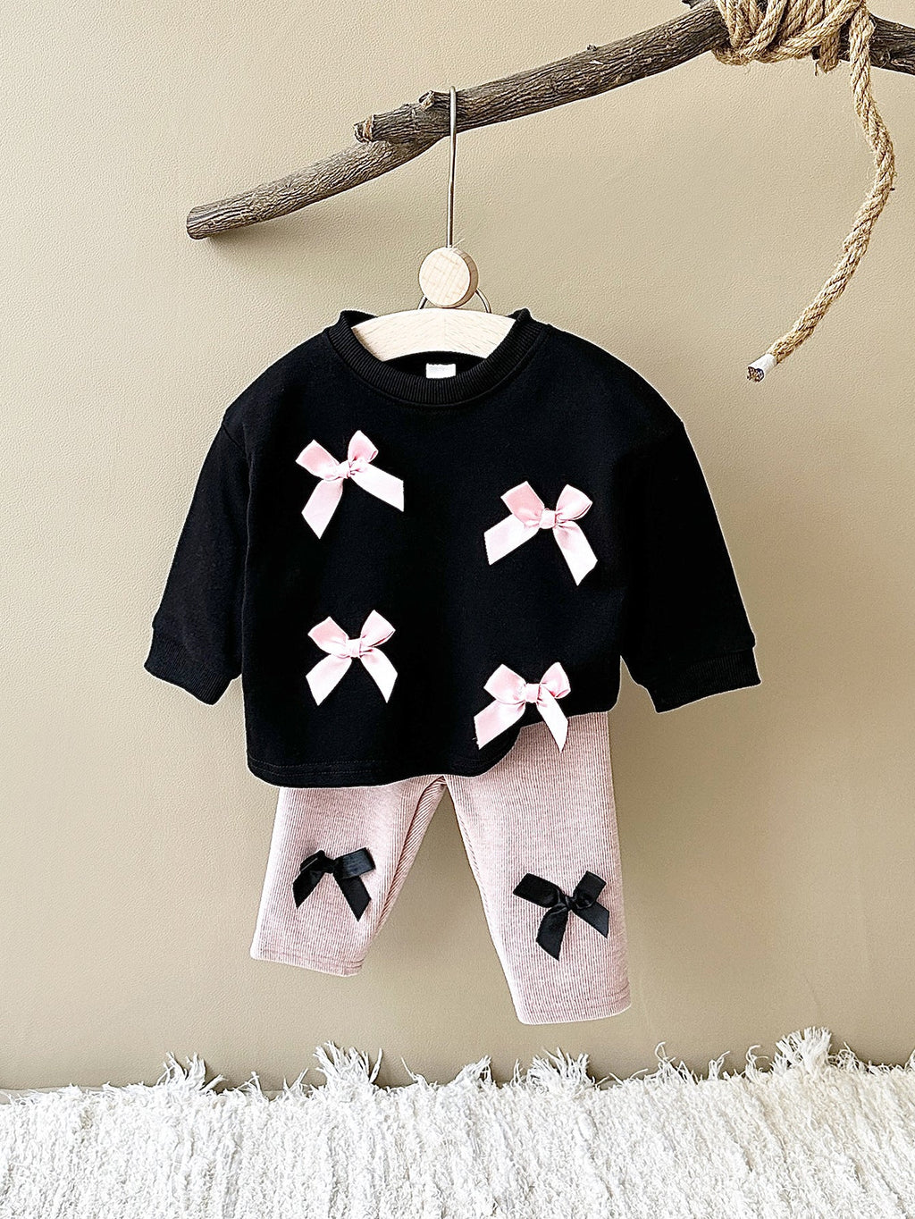 Conjunto Infantil Feminino Lacinhos