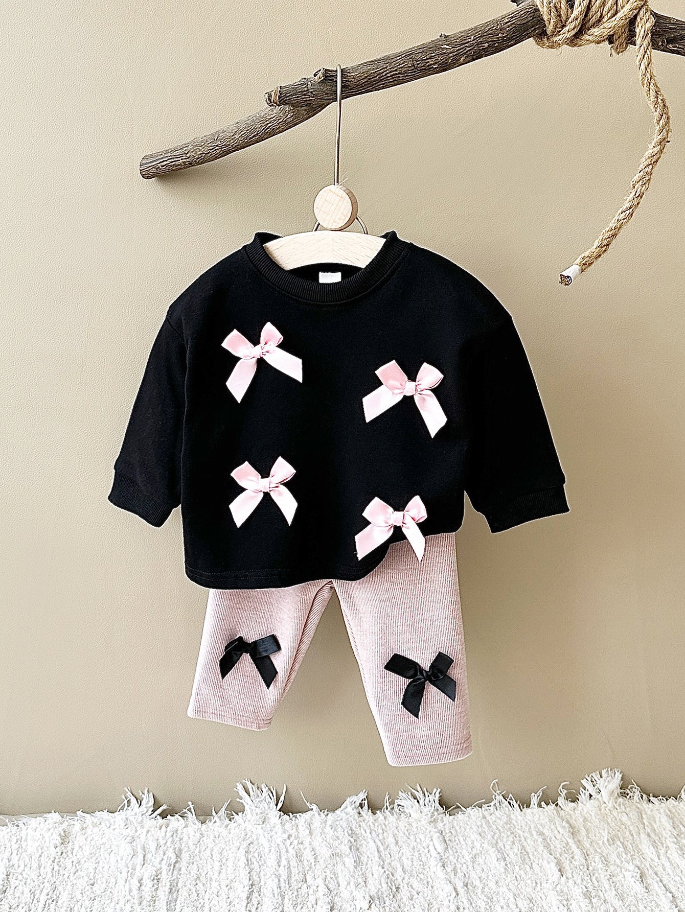Conjunto Infantil Feminino Lacinhos