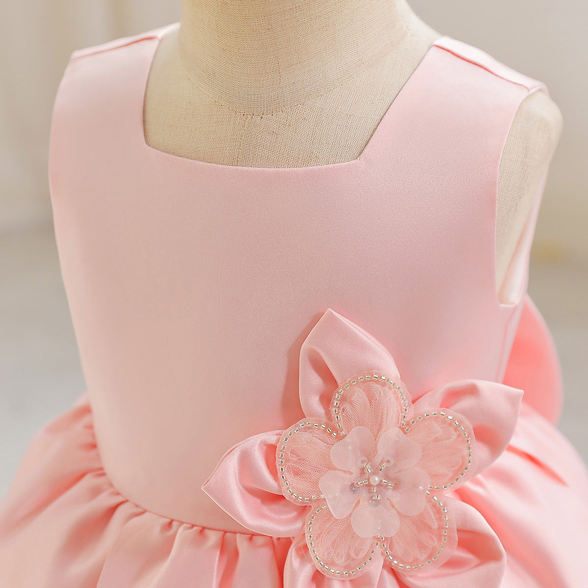 Vestido de Festa Infantil Florzinha