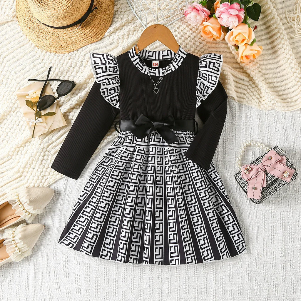 Vestido Infantil Laço Borboletas