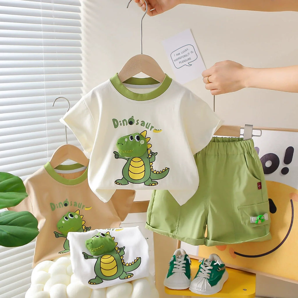 Conjunto Infantil Masculino Dinossauro