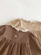Vestido Infantil Bordadinho Florzinhas