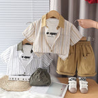 Conjunto Infantil Verão 3 Peças Bolsinho