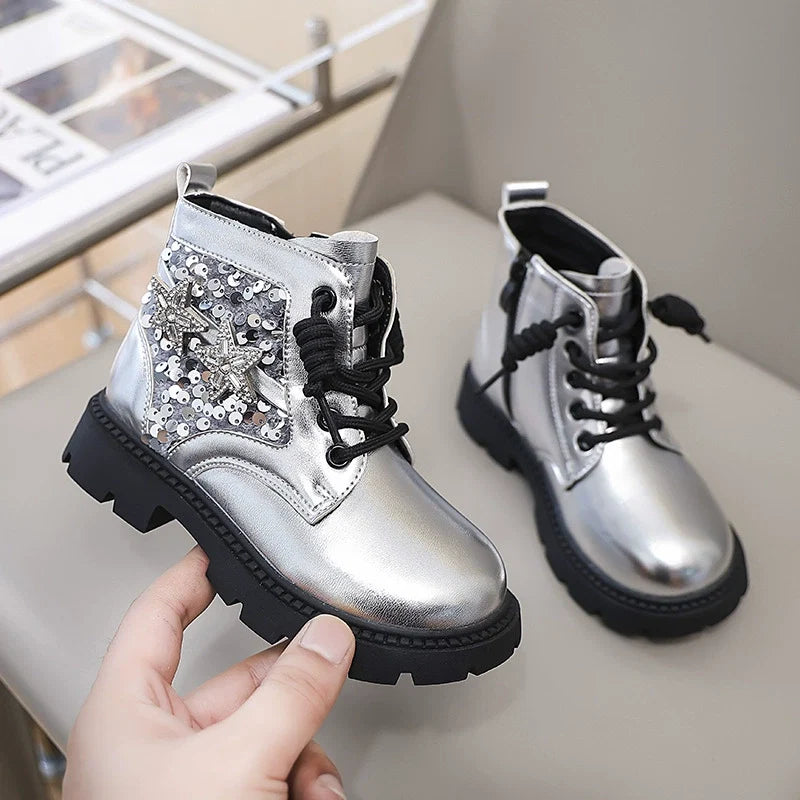 Bota Infantil Estrela Brilhante