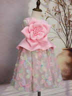 Vestido Infantil Flores