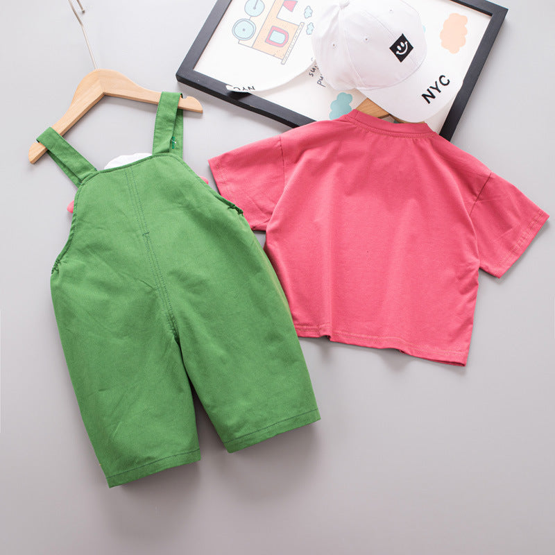 Jardineira Infantil Monstros SA