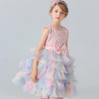 Vestido Infantil Camadas Colors