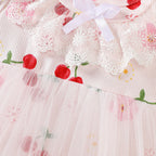 Body Infantil Feminino Cerejinhas