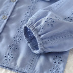 Conjunto Infantil Bordado Florzinhas