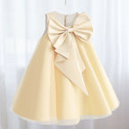 Vestido Infantil Elegante Laço