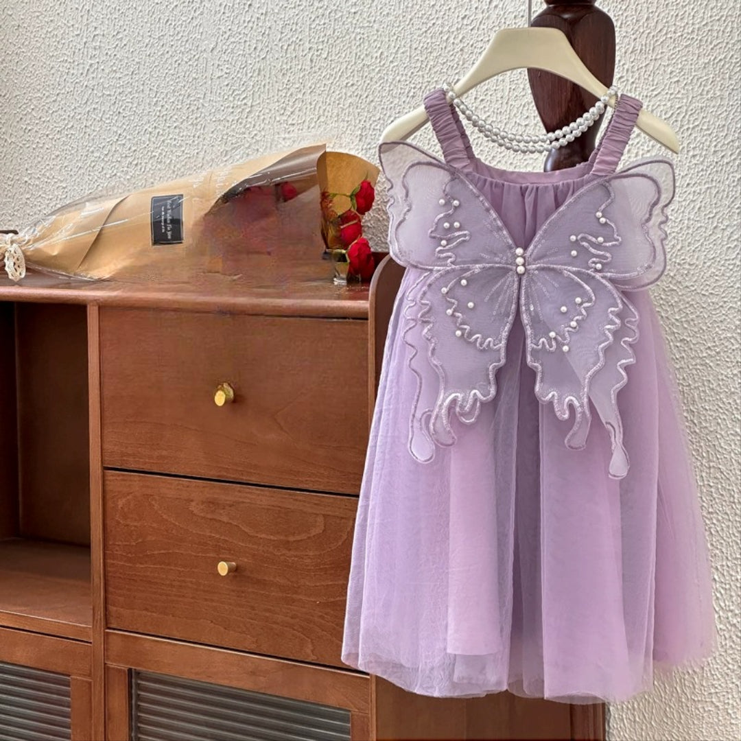 Vestido Infantil  Lacinhos com Asa