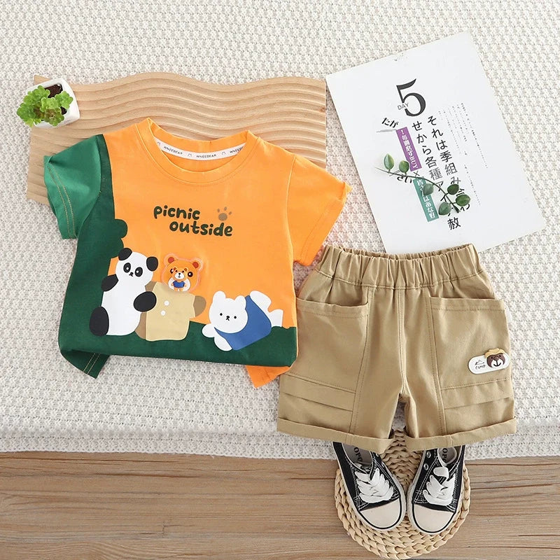 Conjunto Infantil Masculino Ursinhos