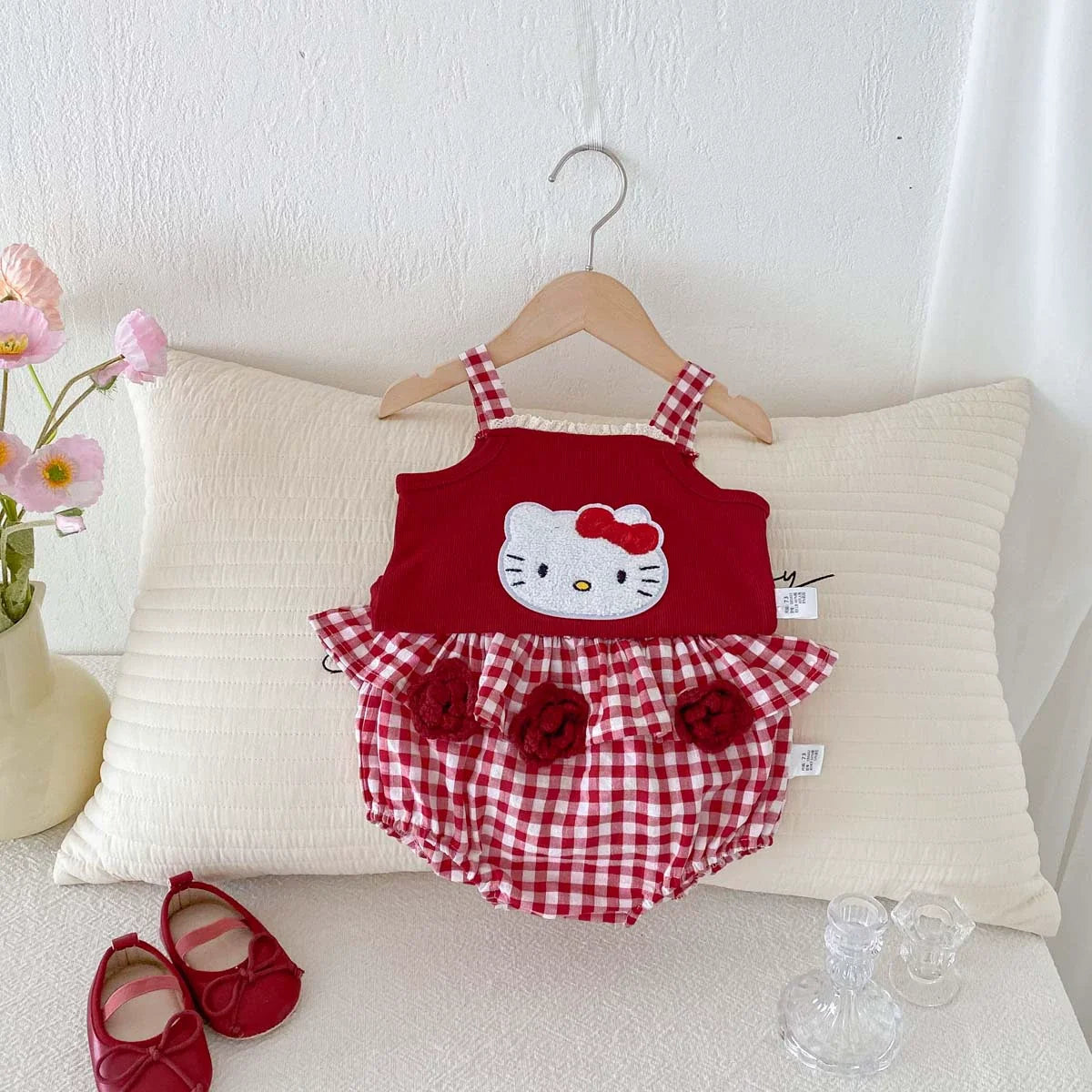Body Infantil Feminino Hello Kity