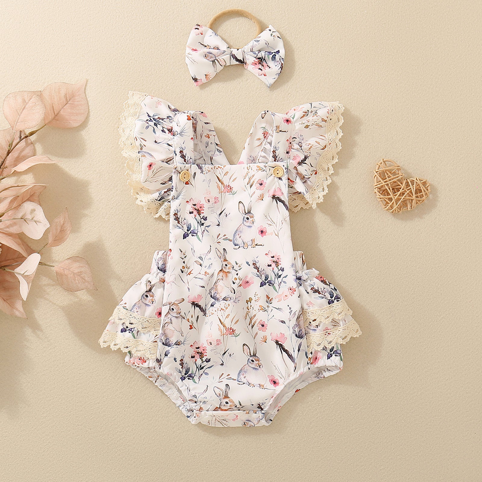 Body Infantil Feminino Coelhinhos