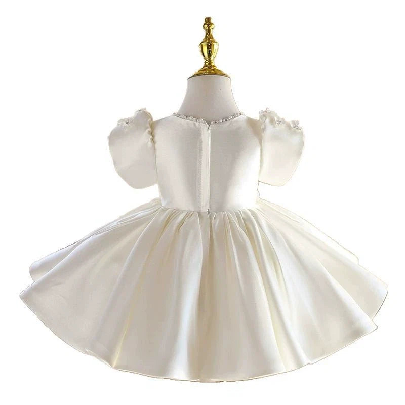Vestido de Festa Branco Lacinhos