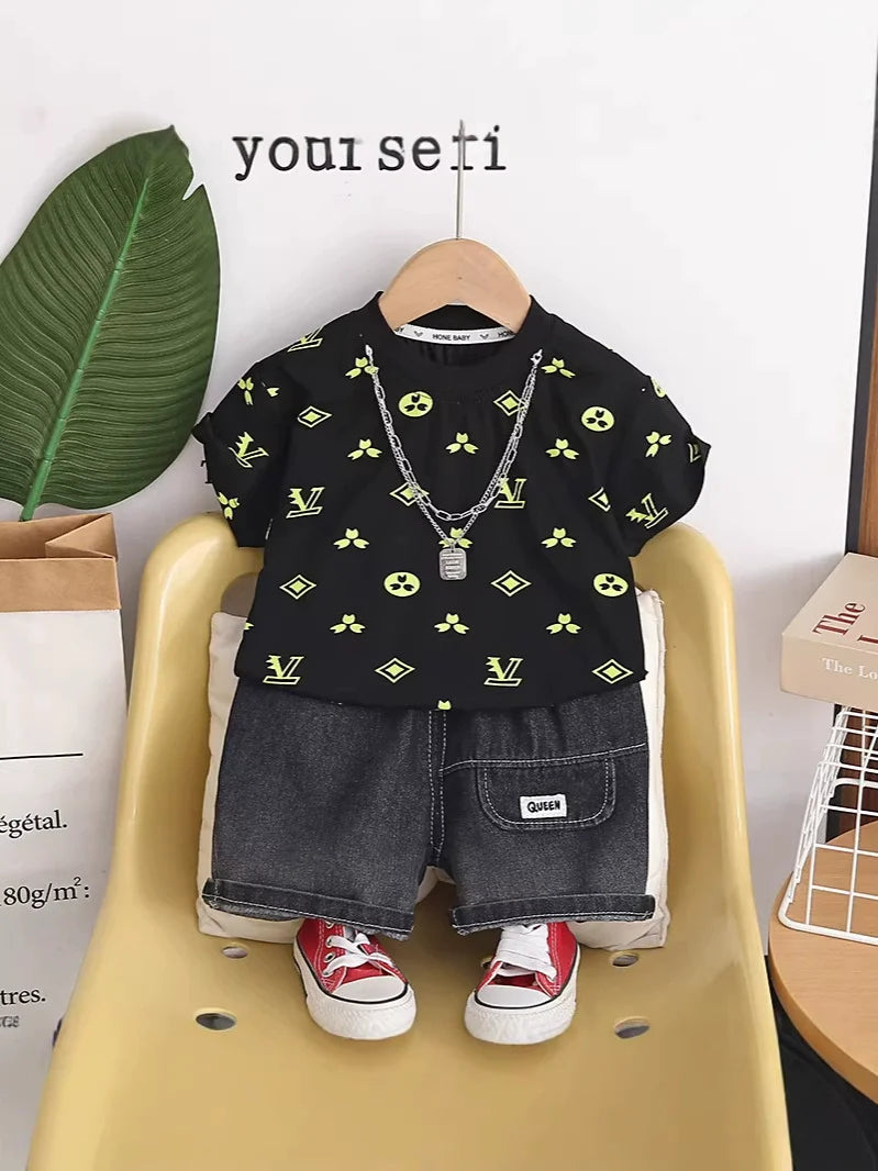 Conjunto Infantil Masculino Moderno e Jeans