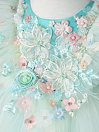 Vestido de Festa Infantil Encantado Flores