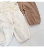 Body Infantil Feminino com Rendinha