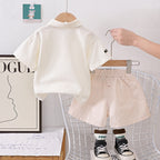 Conjunto Infantil Masculino Polo Ursinho