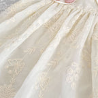 Vestido Infantil Verão Cerejinhas