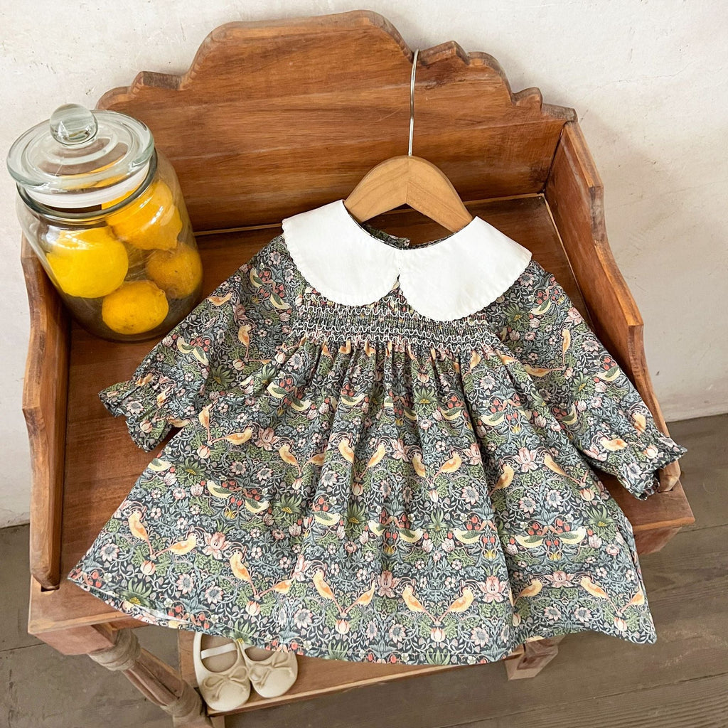 Vestido Infantil Floral Golinha