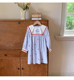 Vestido Infantil Love Barquinho