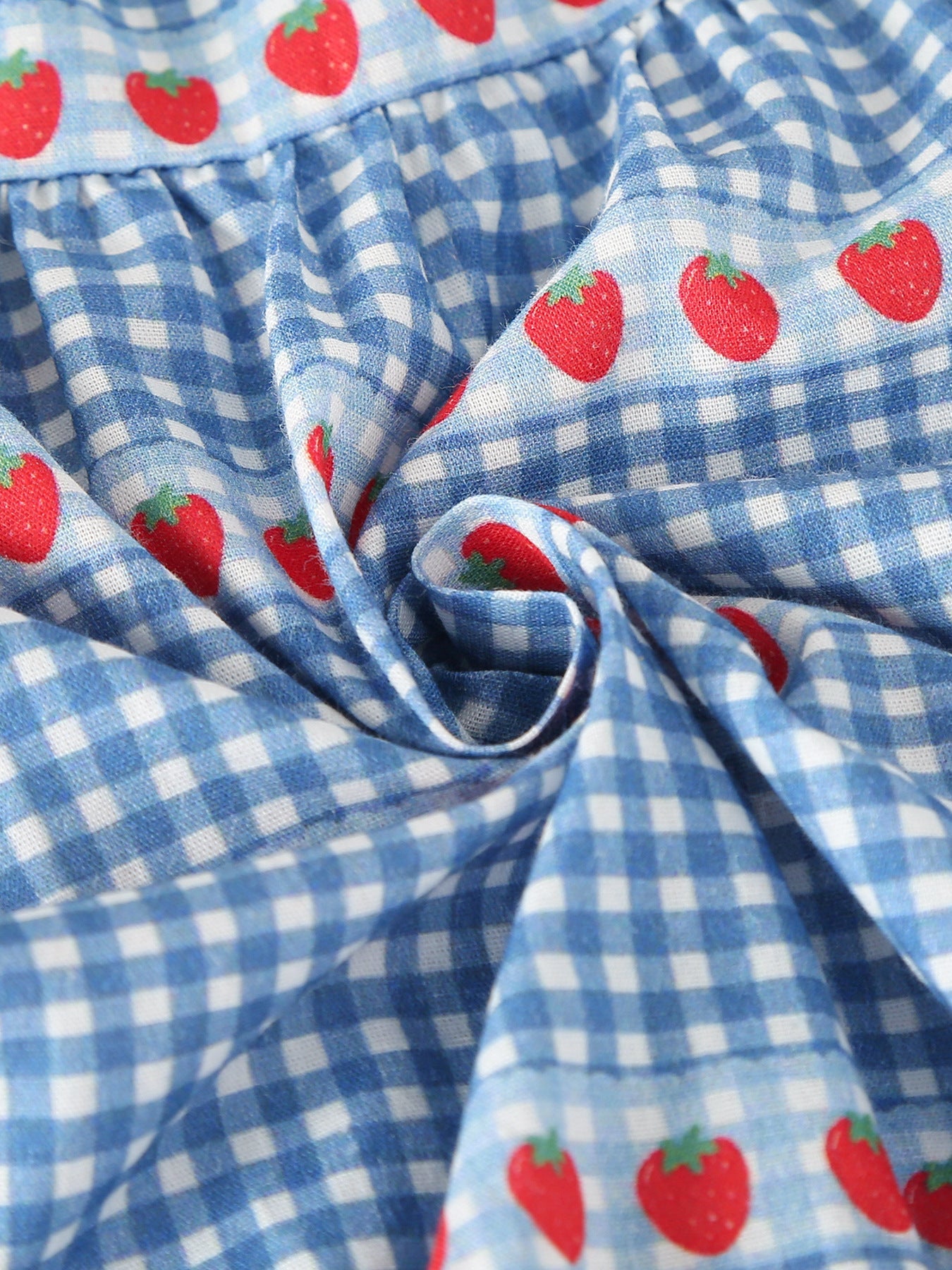 Body Infantil Feminino Azul Moranguinhos