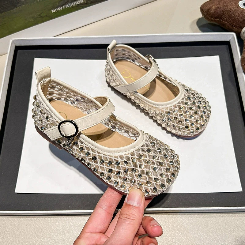 Sapato Infantil Feminino Strass
