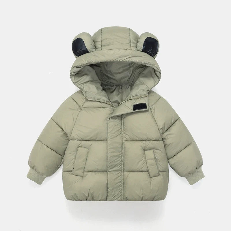 Jaqueta Infantil Acolchoada com Capuz