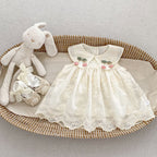 Vestido Infantil Verão Cerejinhas