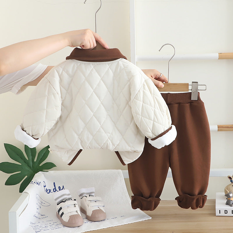 Conjunto Infantil Masculino 3 Peças Cachorrinho