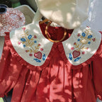 Vestido Infantil Golinha Bordada
