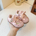 Tênis Infantil Bordado Cerejinhas