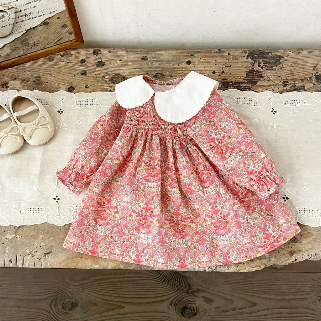 Vestido Infantil Floral Golinha