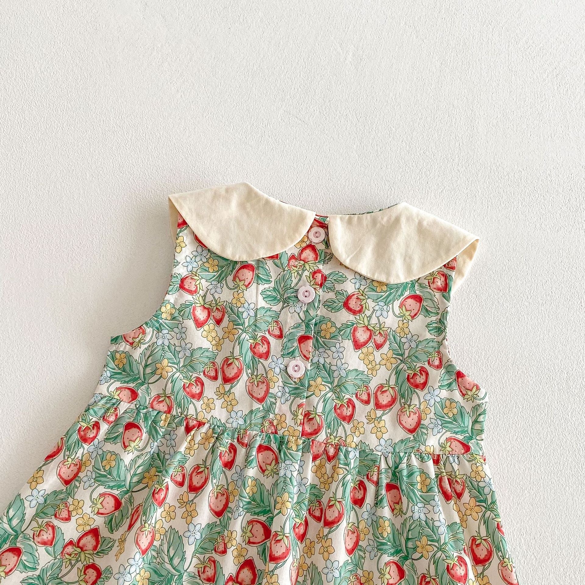 Vestido Infantil Moranguinhos