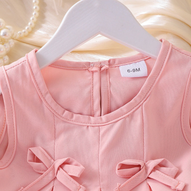 Conjunto Infantil Feminino com Lacinhos