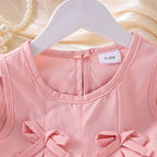 Conjunto Infantil Feminino com Lacinhos