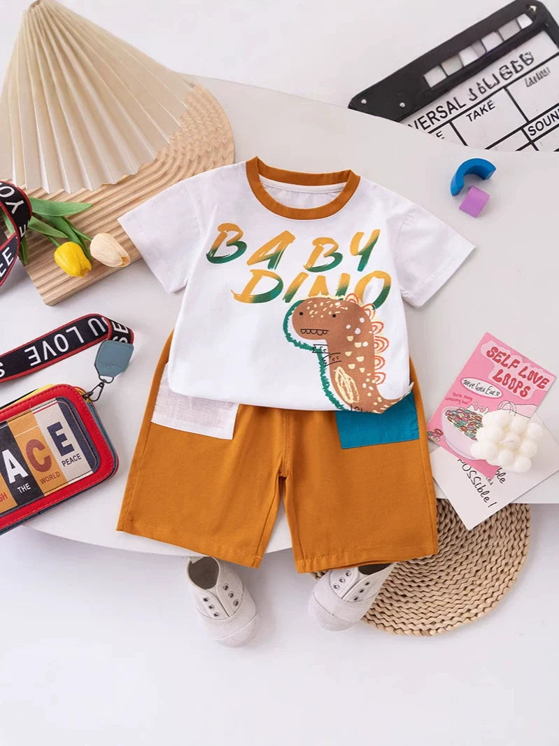 Conjunto Infantil Masculino Dino Baby