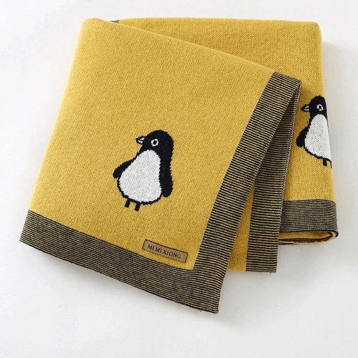 Mantinha Infantil Pinguim