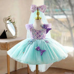 Vestido Infantil de Festa Sereia