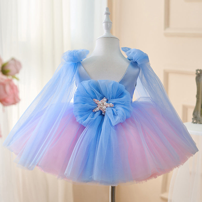 Vestido de Festa Fundo do Mar
