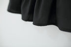 Vestido Infantil Preto Poá com Chapéu
