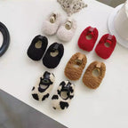 Sapato Infantil Pelucia Sola Macia