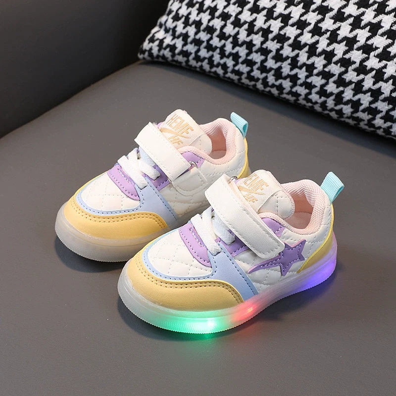 Tênis Infantil Estrelinha com Luzes