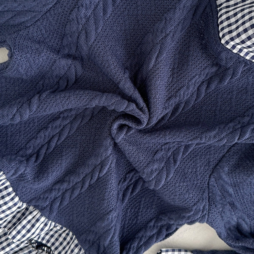 Conjunto Infantil Feminino Inverno Xadrez