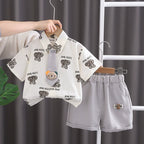 Conjunto Infantil Ursinhos Gravatinha